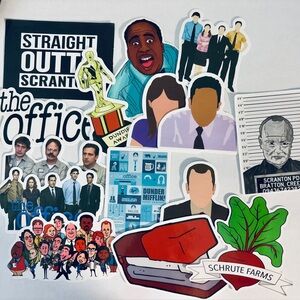 The Office 15 pcs Sticker Set, NWT, No Repeats